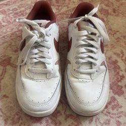 Pink & White Nikes