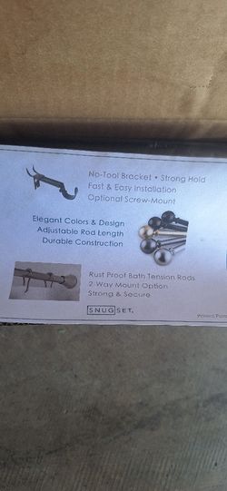 Drapery Rod Set