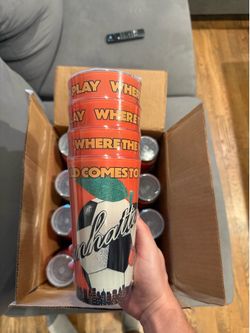 Uber Eats World Cup City Borough Collectible Manhattan Cups - 4 Count