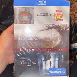 The Conjuring 1 & 2 With Annabelle Funko Pocket Pop Keychain