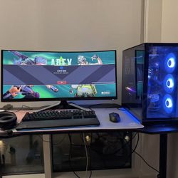 Gaming Computer With Monitor 