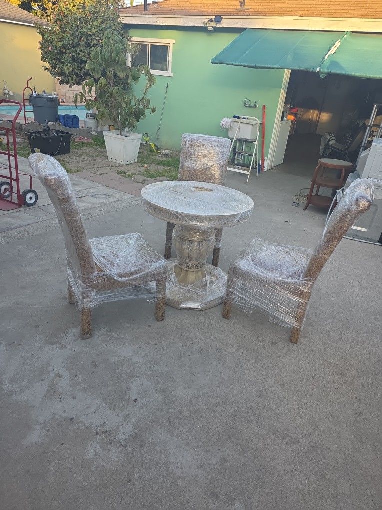 Glass Top Modern Dining Table