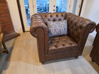 Chair and Love seat sofa