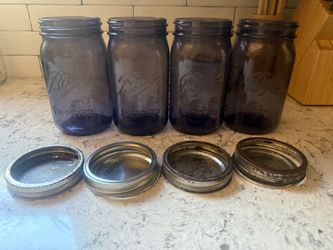 Vintage Mason jars