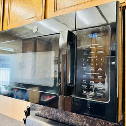 GE® 1.9 CU. FT. OVER-THE-RANGE SENSOR MICROWAVE OVEN WITH RECIRCULATING VENTING