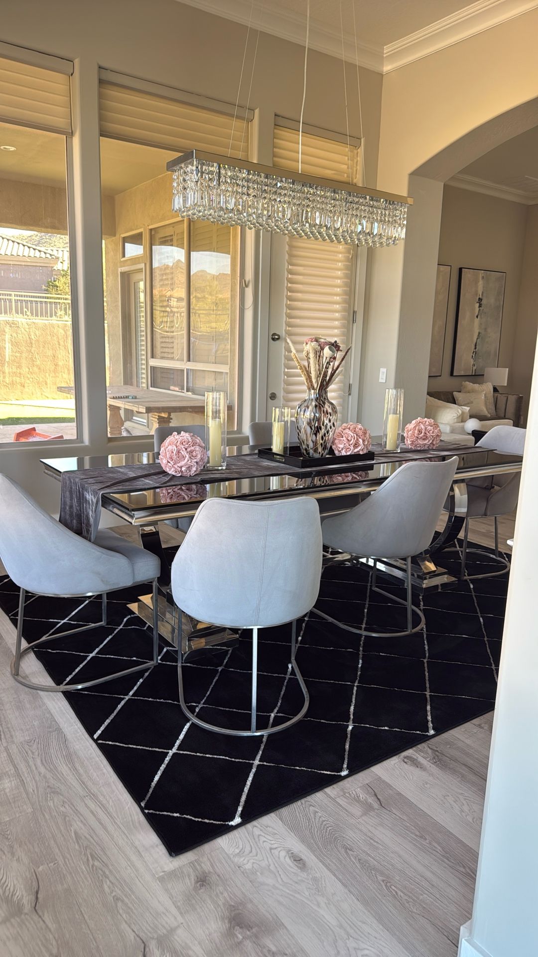 Luxury Dining Table Set