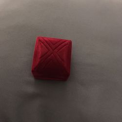 Red Velvet Ring Case Wedding Gift 🎁 
