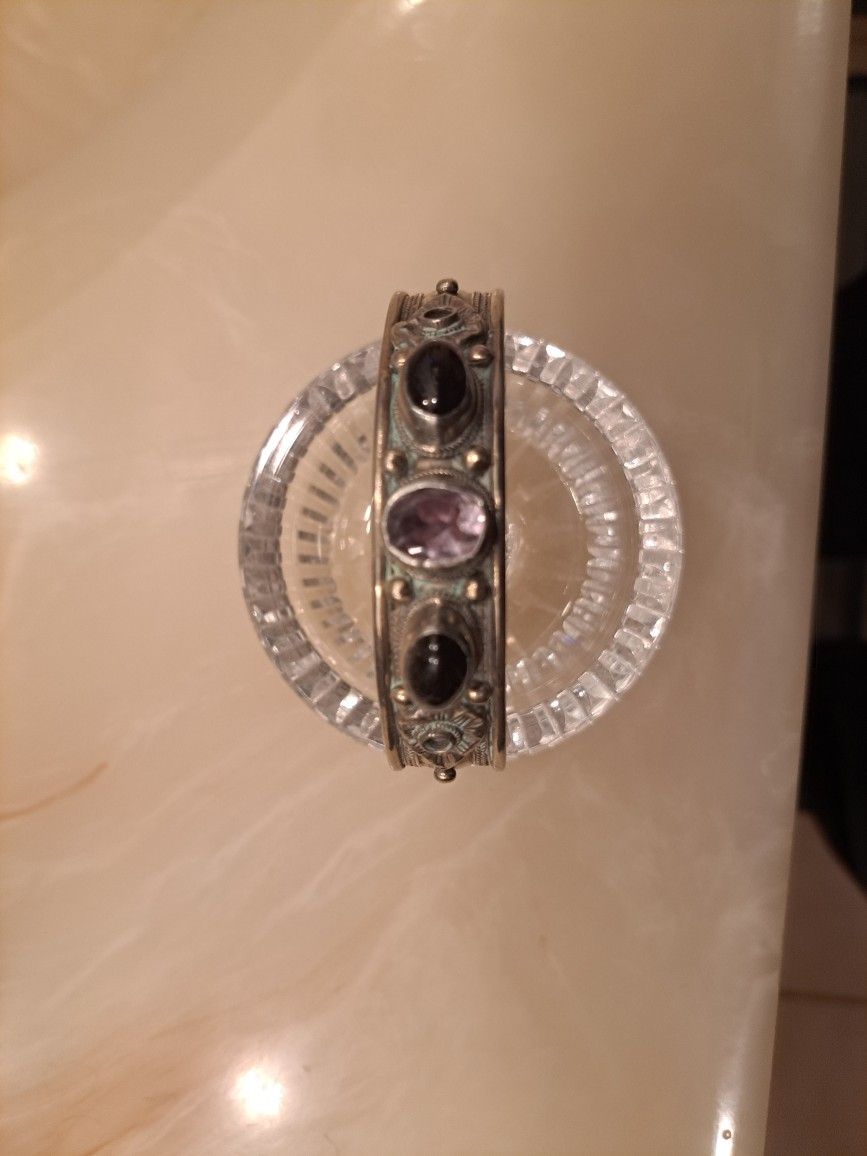 Native Solid Silver Cuff Bracelet/BEST OFFER