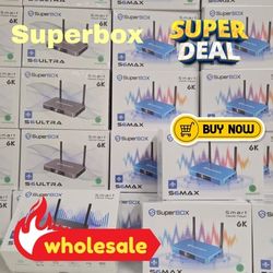 SuperBox S6 Max S6  SMART TV BOX Ultimate TV Solution  