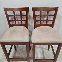Set Of 2 Bar Stools 