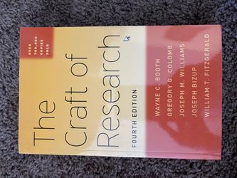 The Craft Of Research 