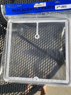 Hengs RV Vent Replacement Screen White