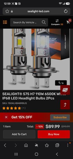 H7 led bulbs
