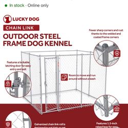 Outdoor Steel Frame Kennel