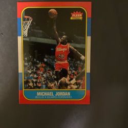Michael Jordan Rookie Reprint 86 Style