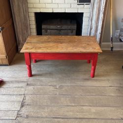 Antique coffee table 