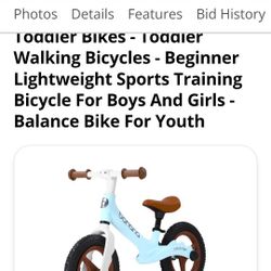 Sport Kids Balance Bike 