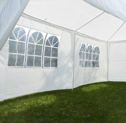 10'X30' Outdoor Canopy Tent with Removable Sidewalls Gazebo Shelter Pavilion for Backyard BBQ Camping Picnic Parties Wedding Ceremony, Easy Assemble