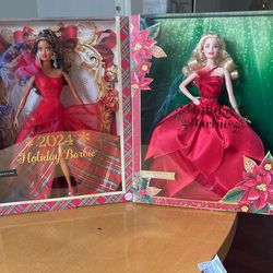 HOLIDAY BARBIE —LOT OF 2