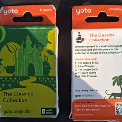 Classics Collection Yoto Audio Cards 