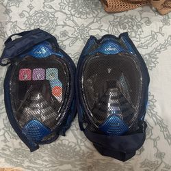 One New And One Used Snorkeling Mask