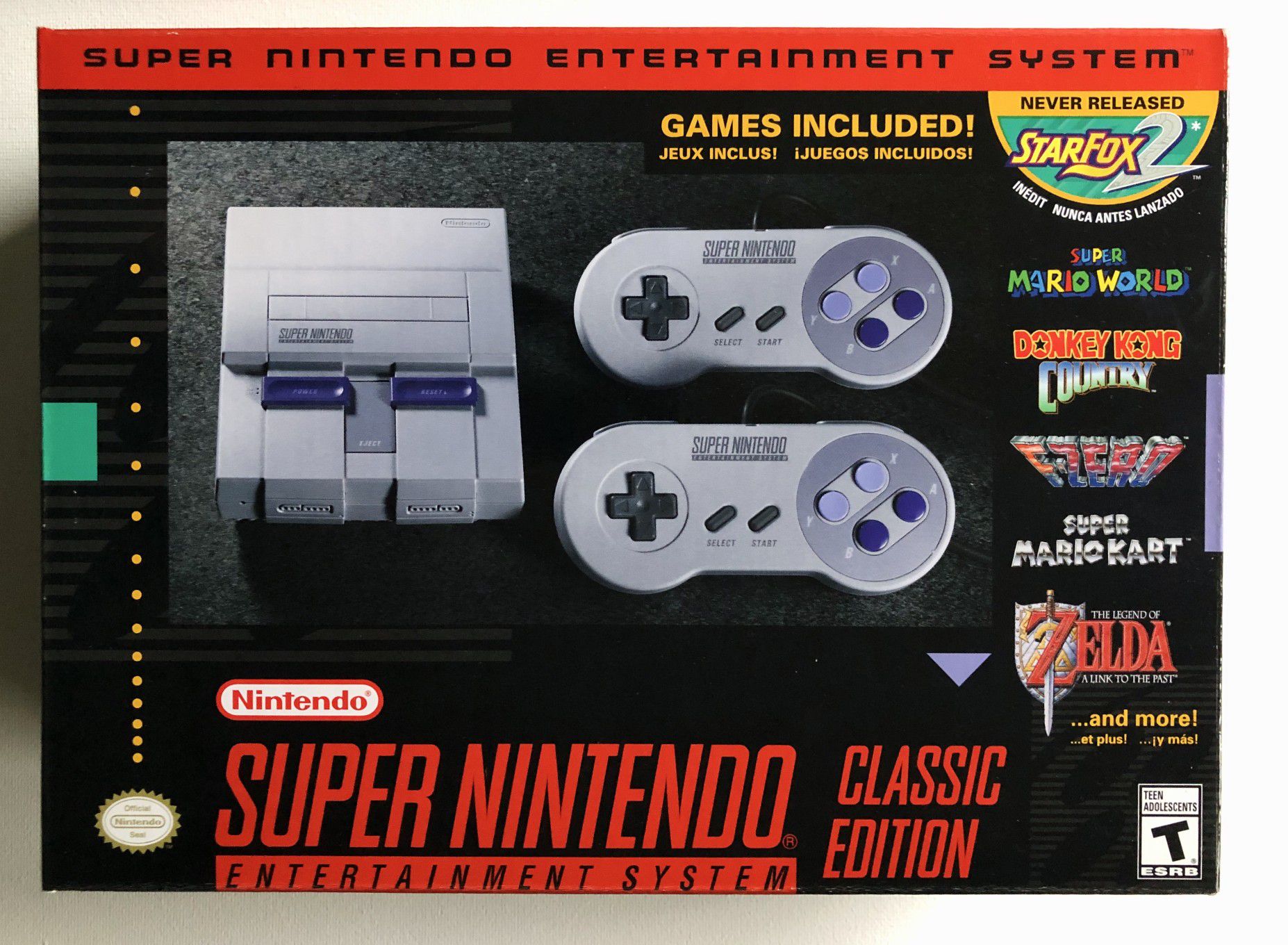 Super Nintendo Entertainment System Classic Edition Mini Console