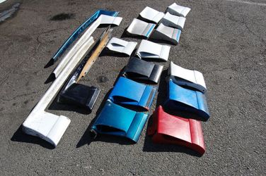 87-93 Mustang GT Side Skirt Pieces