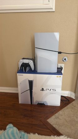 PS5 1TB with Controllers and Charger