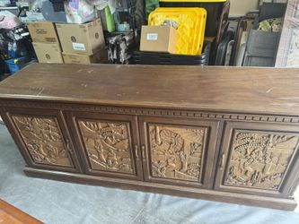 Wood Cabinet