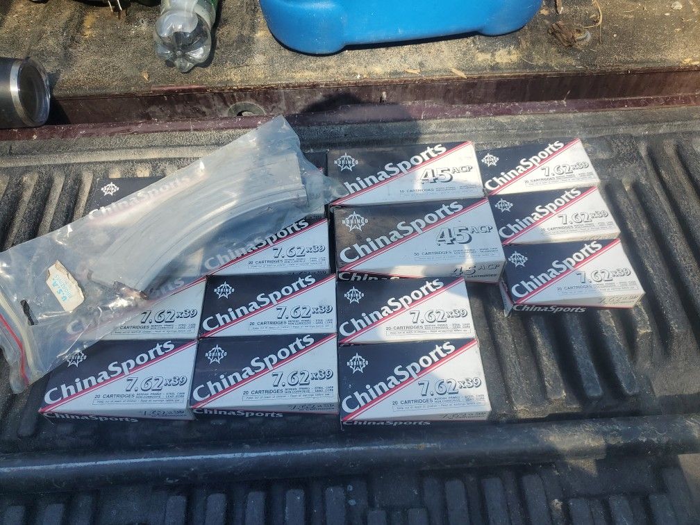 7.62 And .45 Rounds