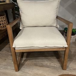 Higgins Sling Armchair Natural- Threshold 
