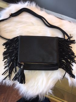 Fringe satchel purses
