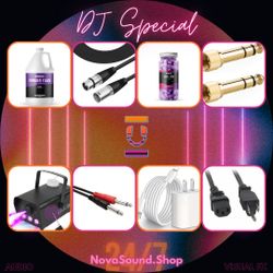 Shop Nova Sound DJ Collection - Stage Audio Party FX Lighting Visual Bundle