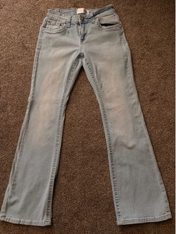 Light blue jeans