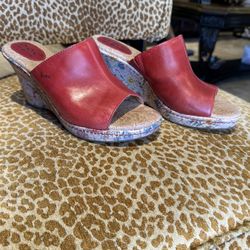 Born Concept Heels, Color: Red, Size: 9W