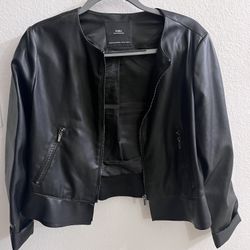 Zara Faux Leather Jacket