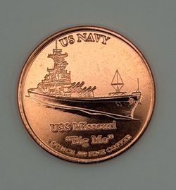 Copper round 1 oz Roll of 20 pcs