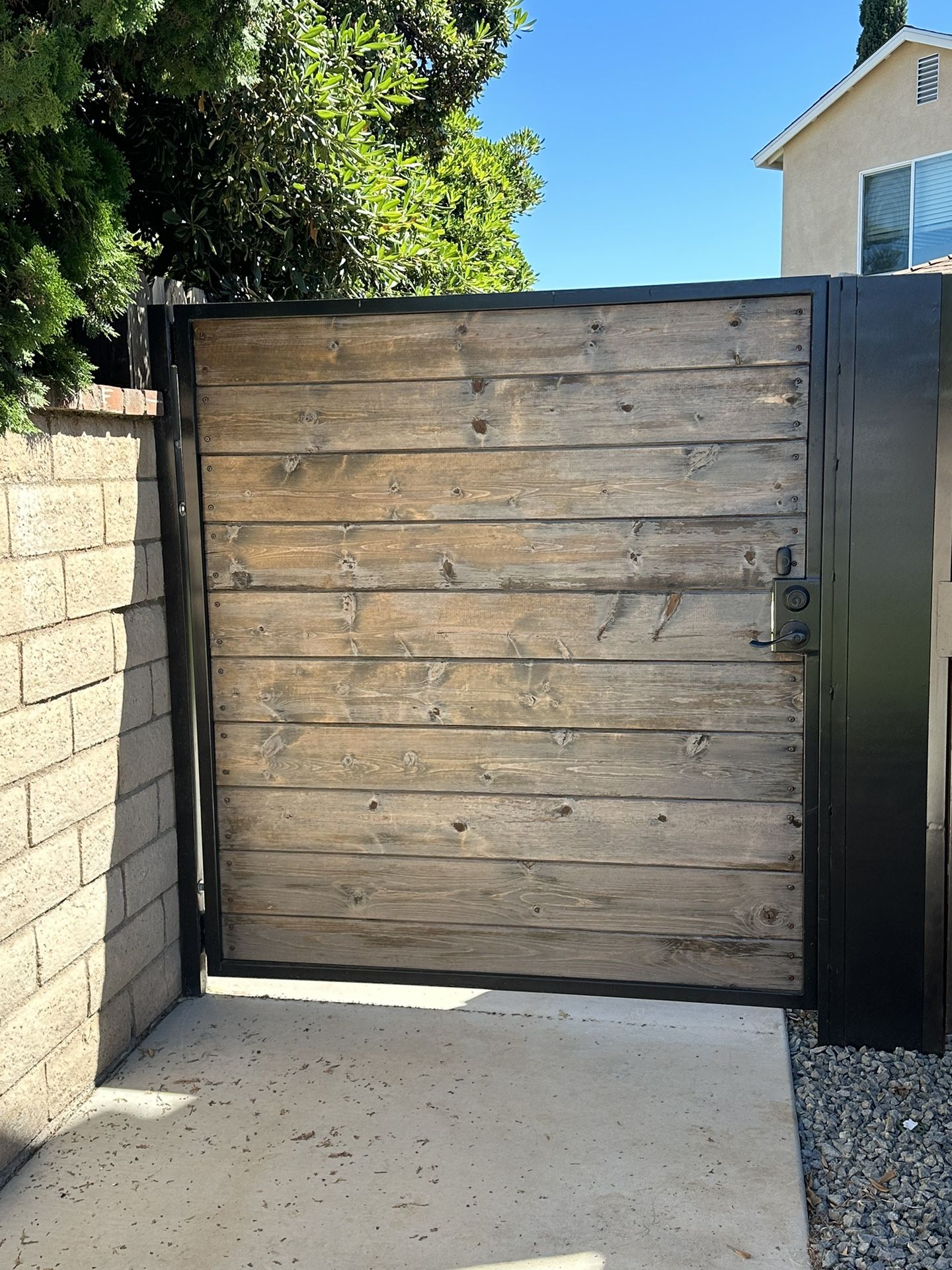 Wood And Metal Gates And Panels - Custom Made