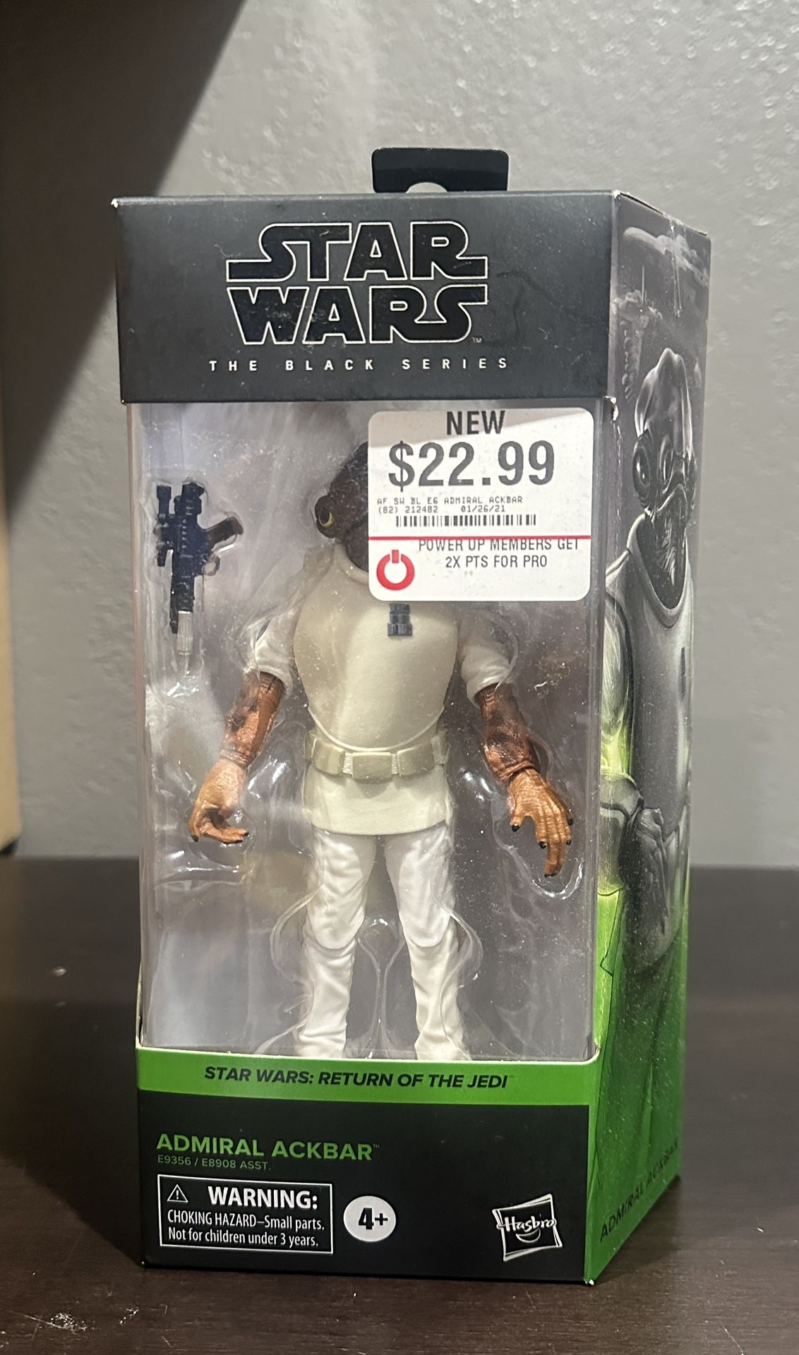 Star Wars Admiral Ackbar The Black Series 