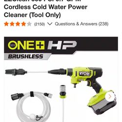 Ryobi pressure washer