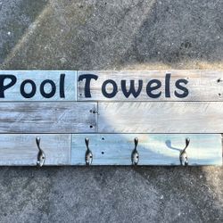 Pool Towel Hanger
