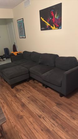 Modular Sectional Sofa, Convertible U Shaped Sofa Couch