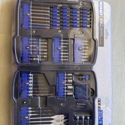 Kobalt 106 Pieces Impact Driver Set, Drill Bits, Screwdriver Bits Set Kit