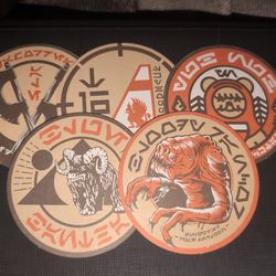 5 Lot Starwars Coasters