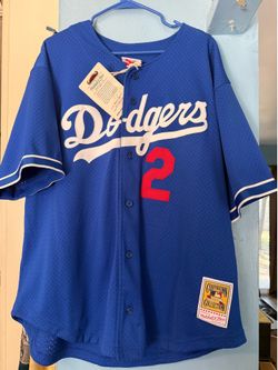 NEW 2X MLB Los Angeles Dodgers Men's Mitchell and Ness 1995 Authentic Tommy Lasorda #2 Jersey $130 OBO