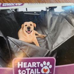 Pet Car Seat Cover Dog Auto Canvas Protect 