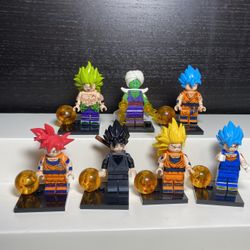 Dragon Ball Z Lego Mini Figures 