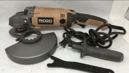 RIDGID 15 Amp Corded 7 inch Twist Handle Angle Grinder