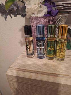 For sale 4 parfum oil for man