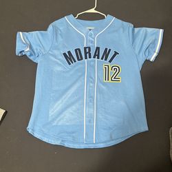 Ja Morant Baseball Jersey Memphis Grizzlies